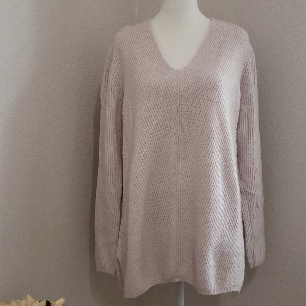 Loft blush pink sweater